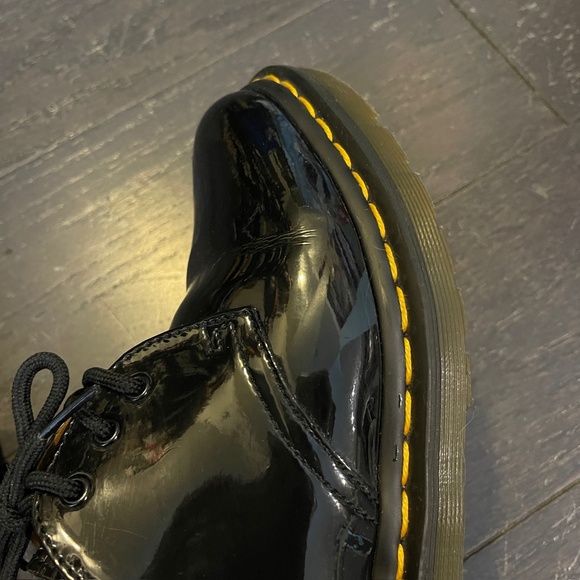 Dr. Martens women 1461 Black Patent Leather Oxford Shoes US 8/EU 39 - Picture 11 of 11